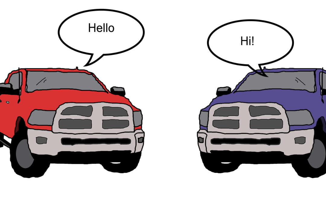 V2V Trucks Talking