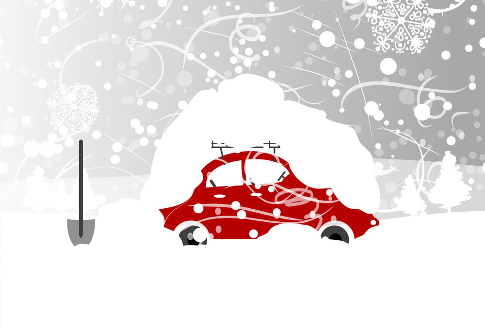 move car in snow