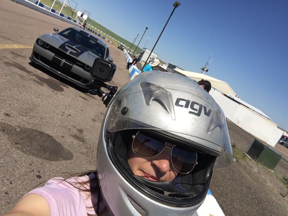 I survived the Hellcat on track