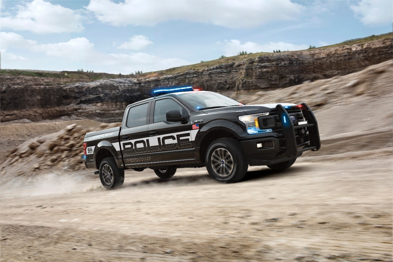 Ford F150 Police Truck