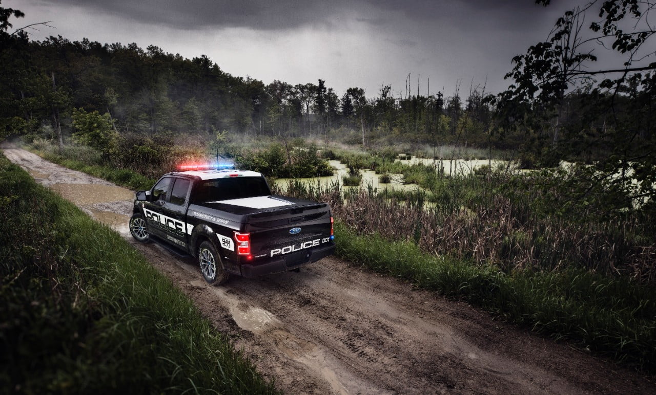 F 150 Ford Police Pickup Truck Industry First Pursuit Rated