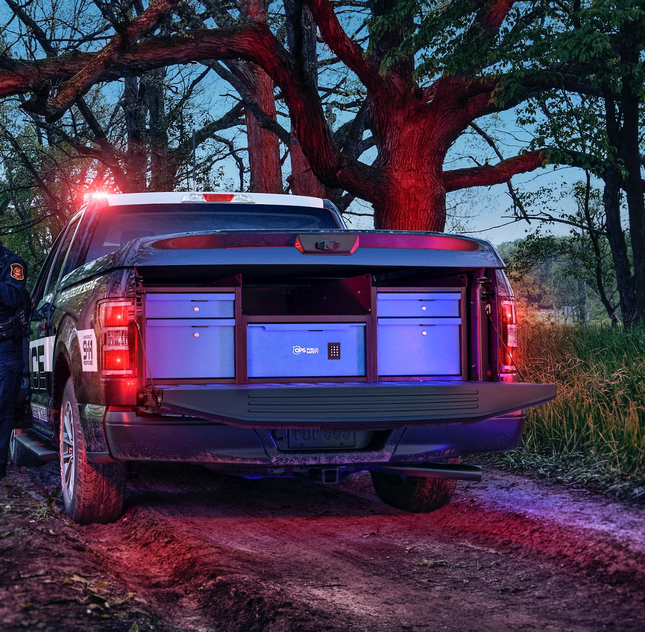 Ford F150 Police Truck