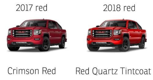 GM 1500 color new truck