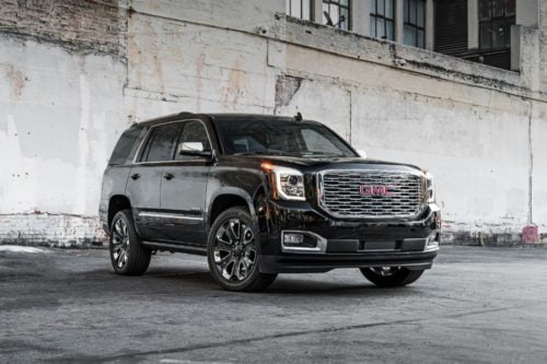Luxury Large SUV Black Loaded