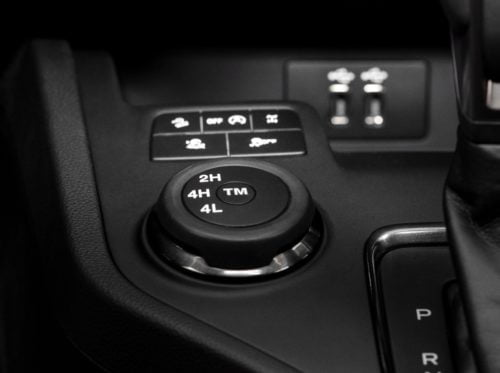 transfer case selector