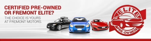fremont certified Used vehicle