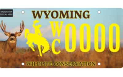 New Wyoming Wildlife Plates