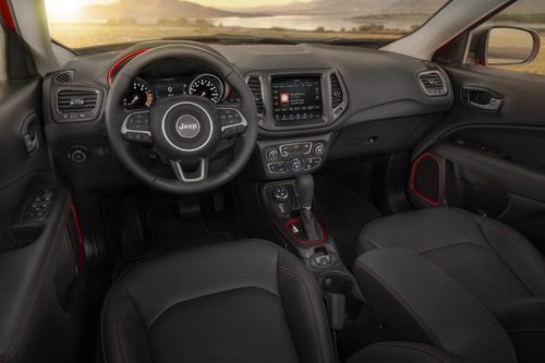 Compass interior small jeep