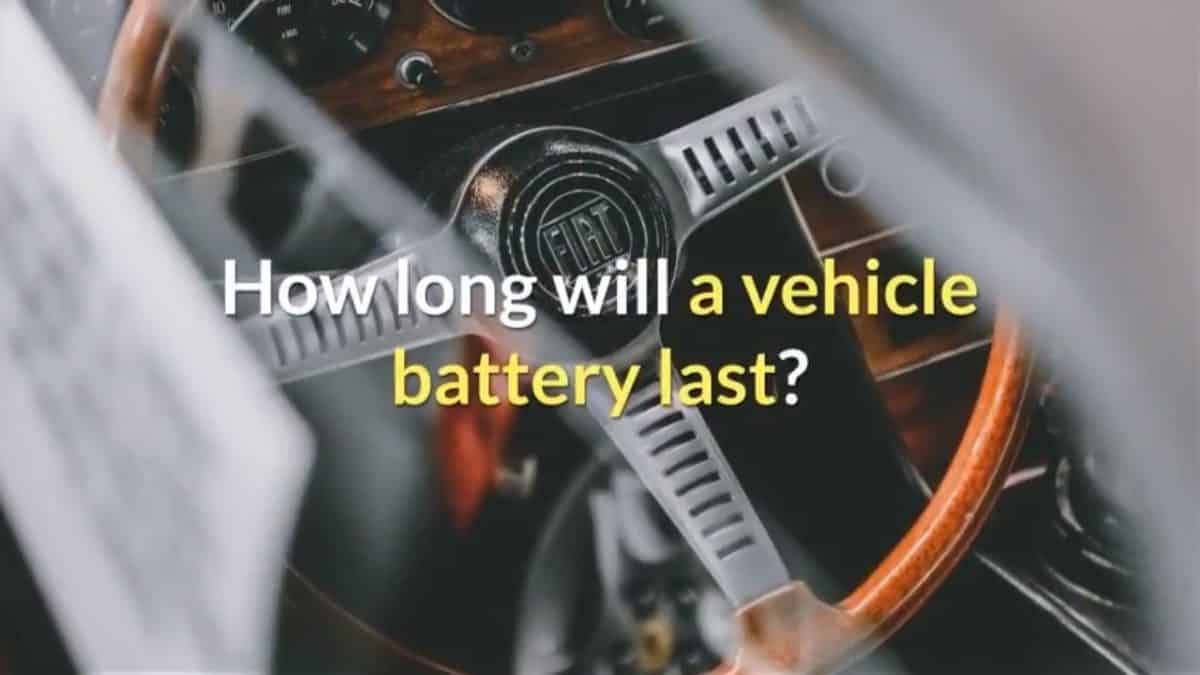 vehicle battery 101