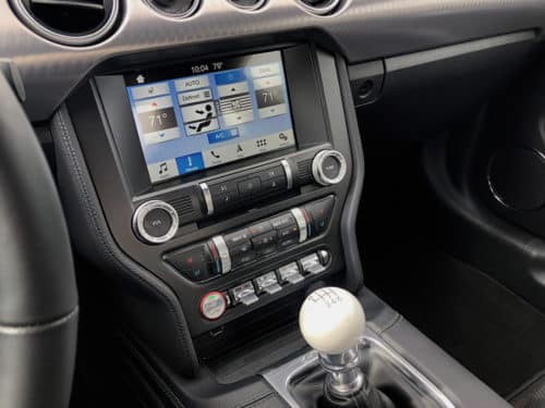 Mustang Bullitt interior