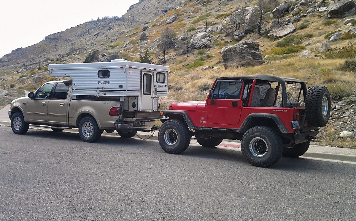 flat tow a 2018 Jeep