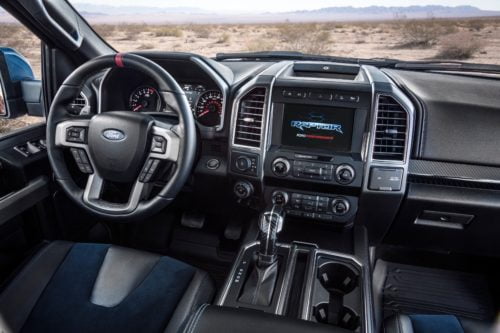 2019 Ford F-150 Raptor interior