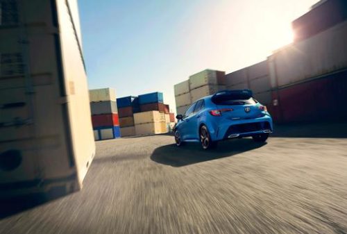 Toyota Hot Hatch in Blue New