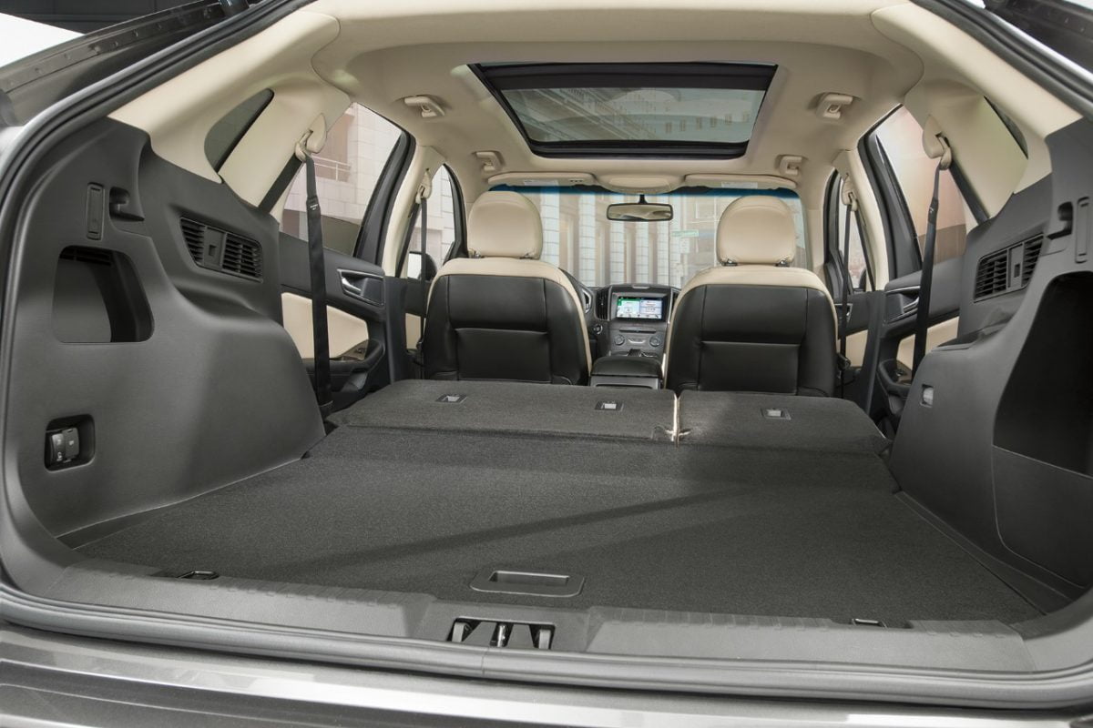 2018 Ford Edge Cargo Space