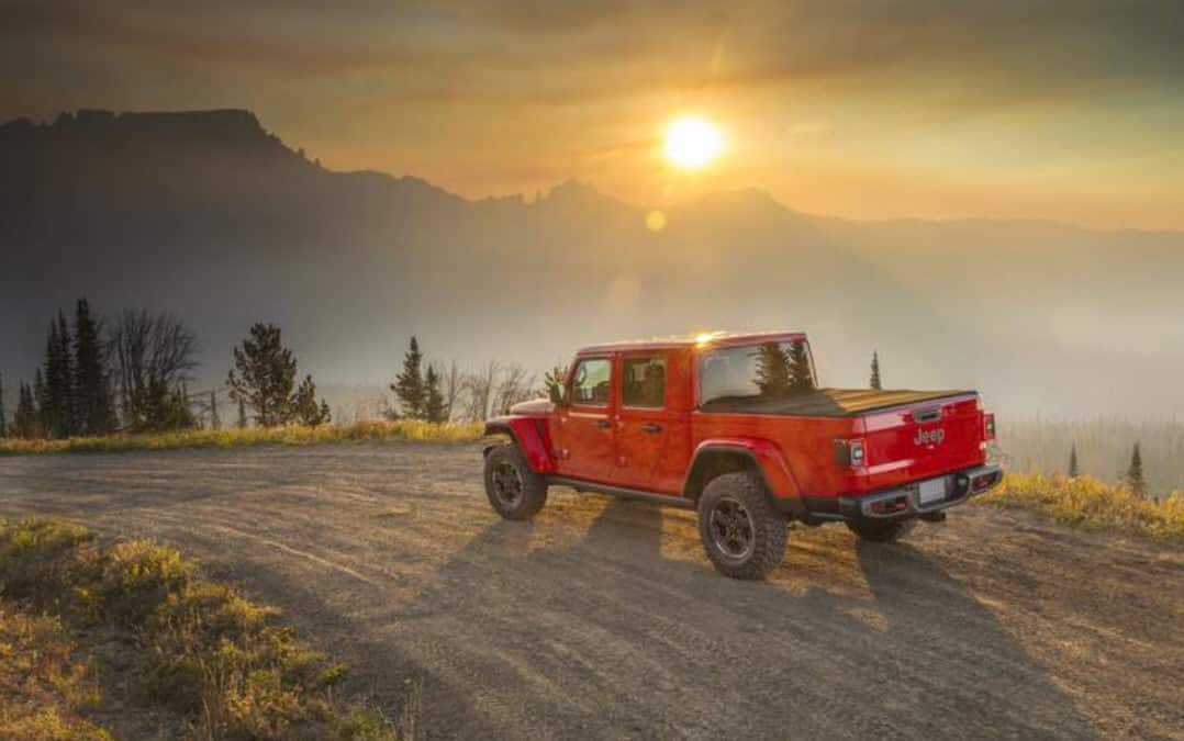 New Jeep pickup truck