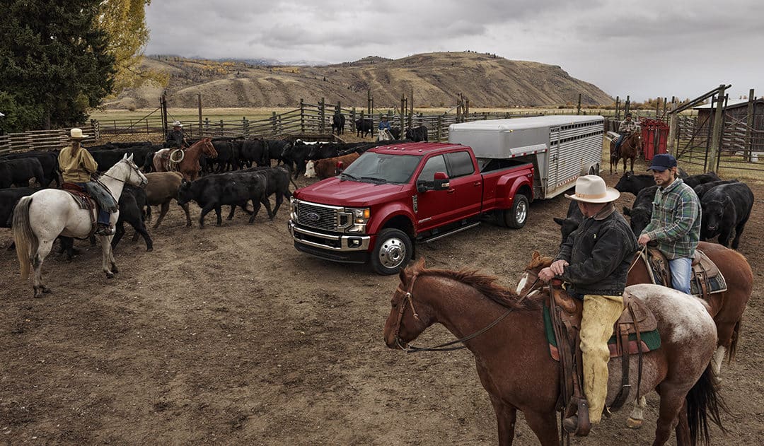 2020 Ford Super Duty Wyoming ranch