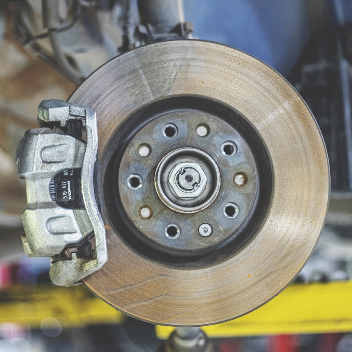 squeaking brakes