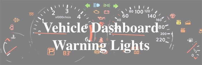 Dash Lights - Six Most Common (And Serious) Warning Lights
