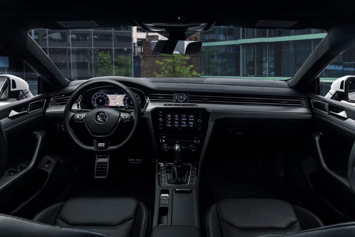 Arteon interior VW Arteon SEL Premium black interior