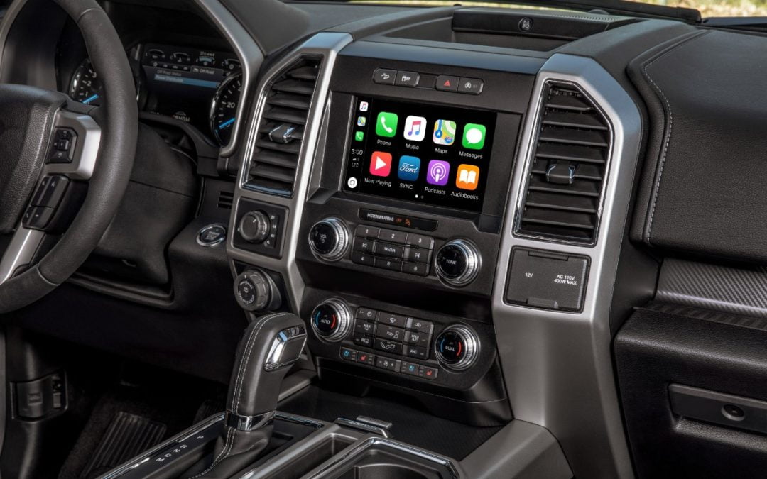Pickup trucks with Apple CarPlay Android Auto