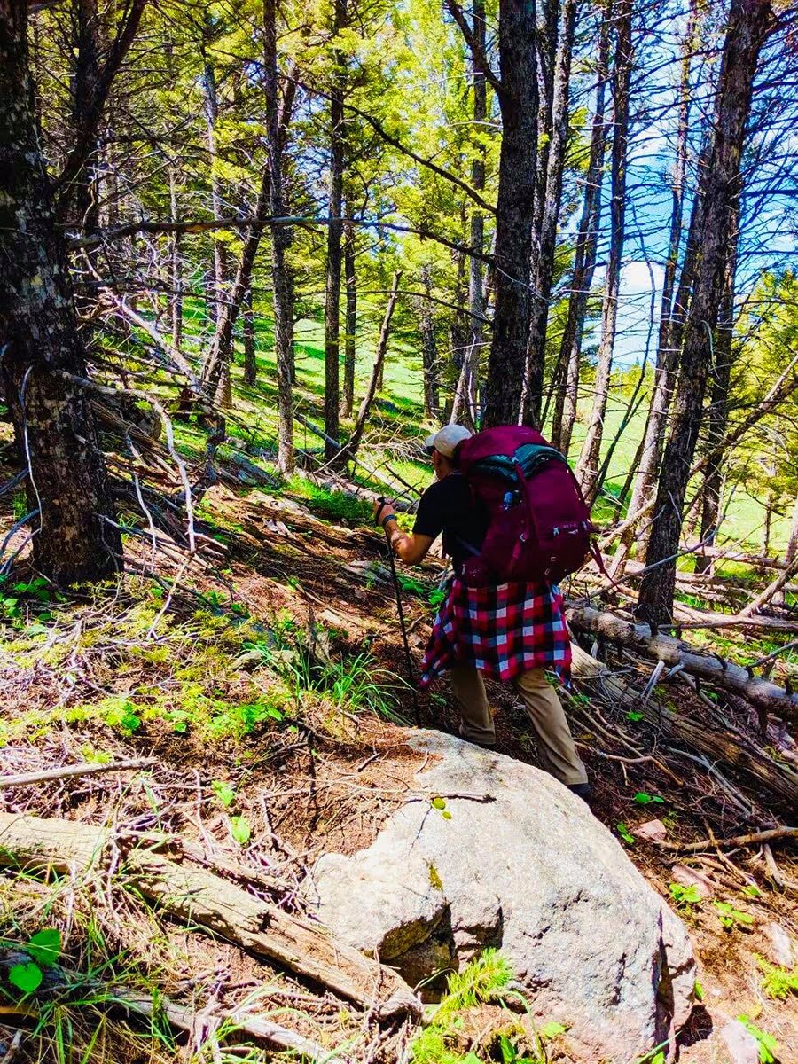 Jessica Stoneking Hiking