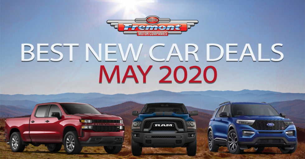 New Car Deals for May 2020 Trusted Auto Professionals