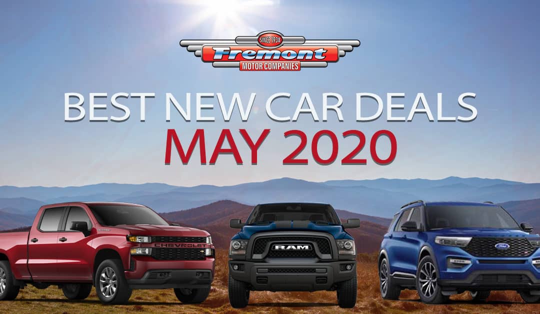 New Car Deals for May 2020