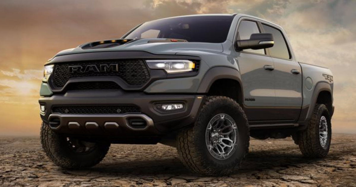 RAM Rebel TRX Revealed with 702hp, 650lb-ft Torque!