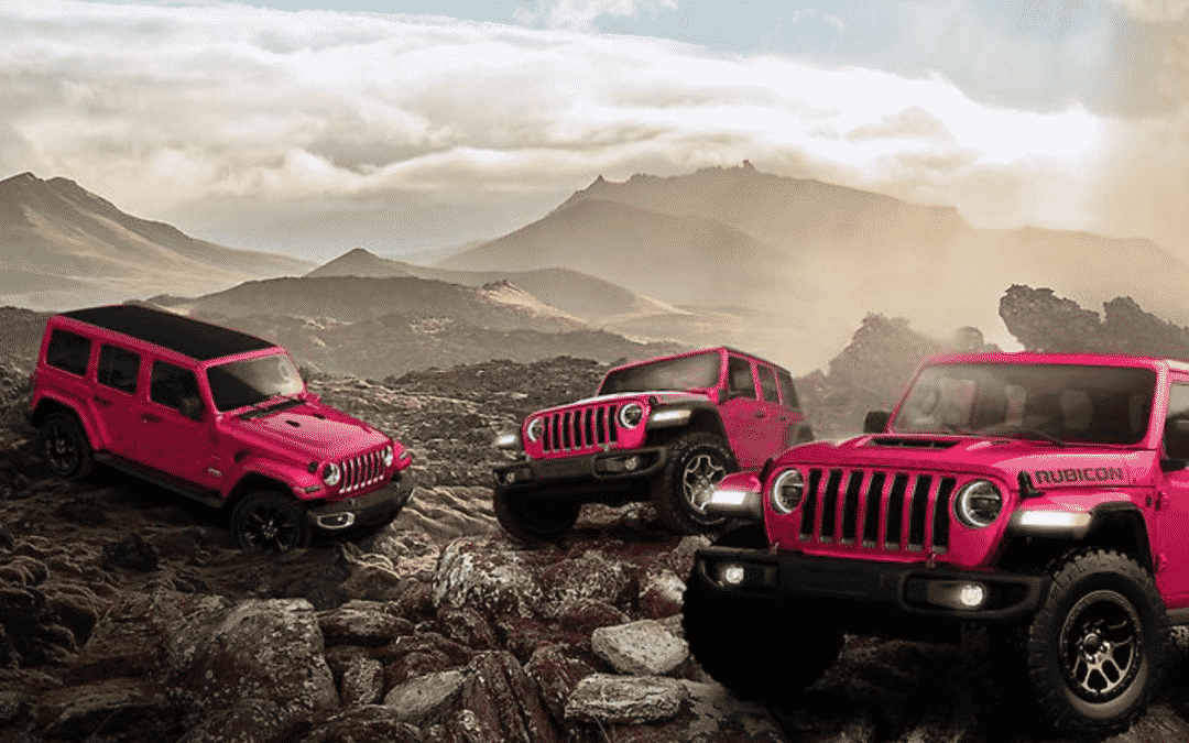 Pink Jeep Wrangler Now Available for Limited Time