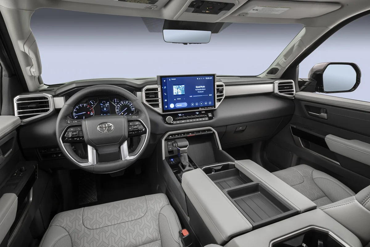 New 2022 Tundra Interior grey