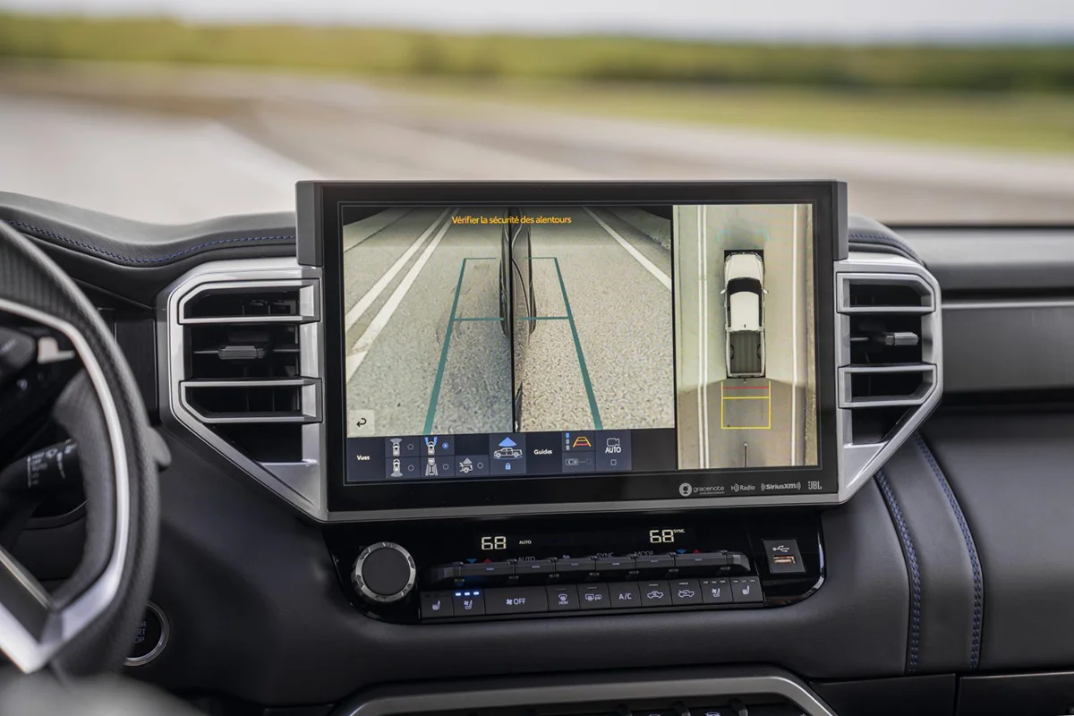 New Tundra Camera views