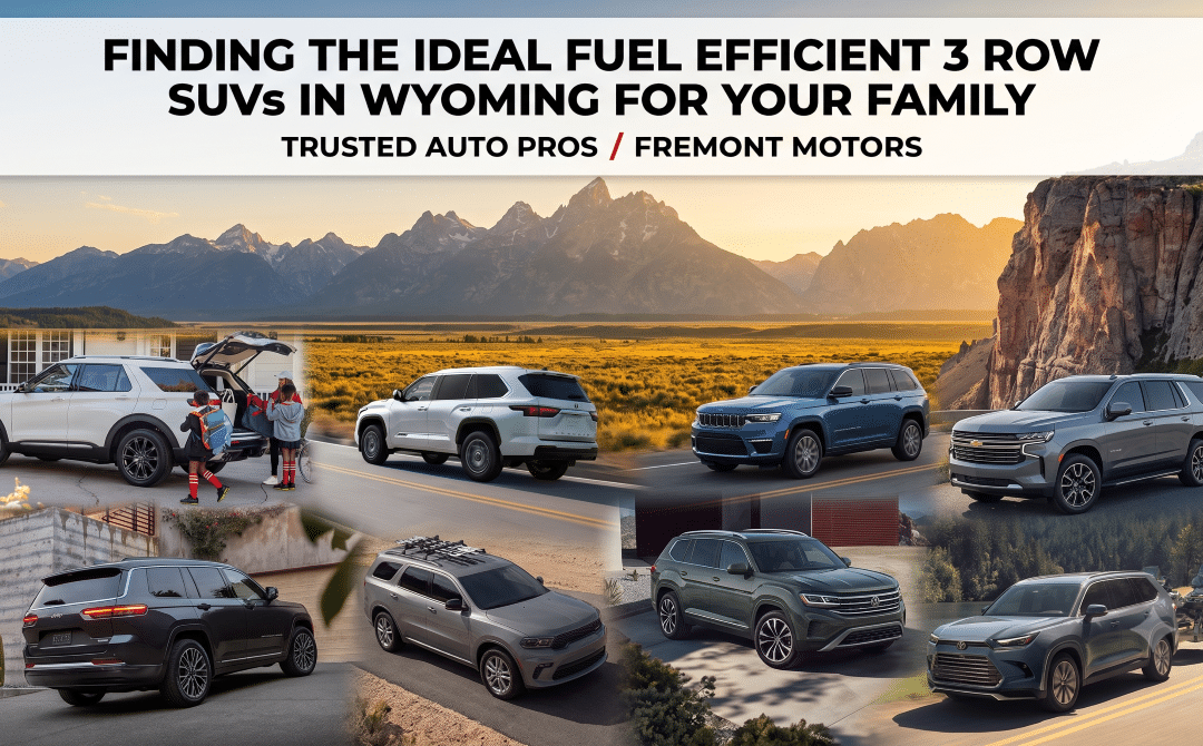 Finding the Ideal Fuel Efficient 3 Row SUVs in Wyoming for Your Family